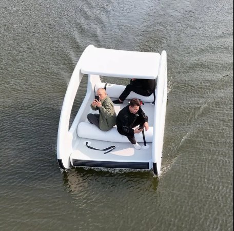 Aéreo AquaBote no lago