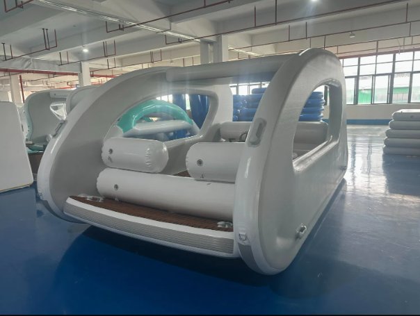 AquaBote fábrica vista traseira